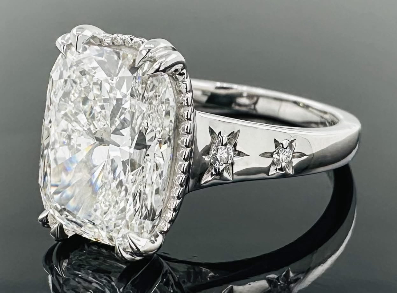 Fine jewelry piece with hand-selected gemstone