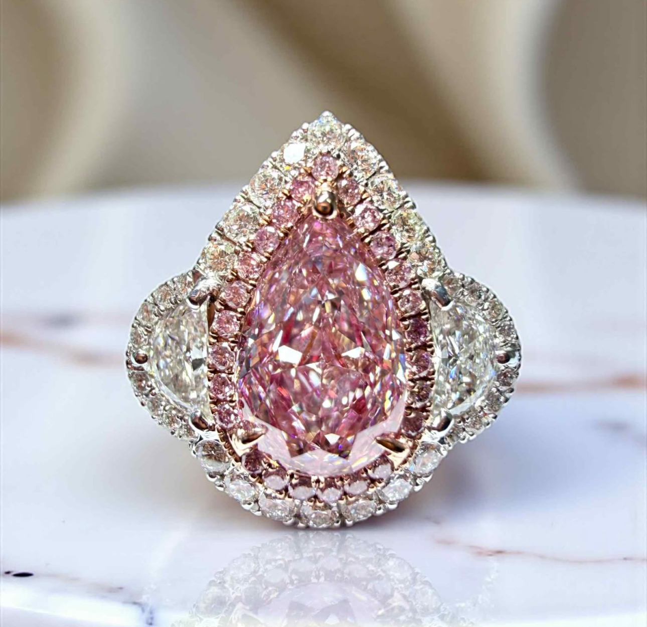 Precious stone hand-selected for exceptional quality