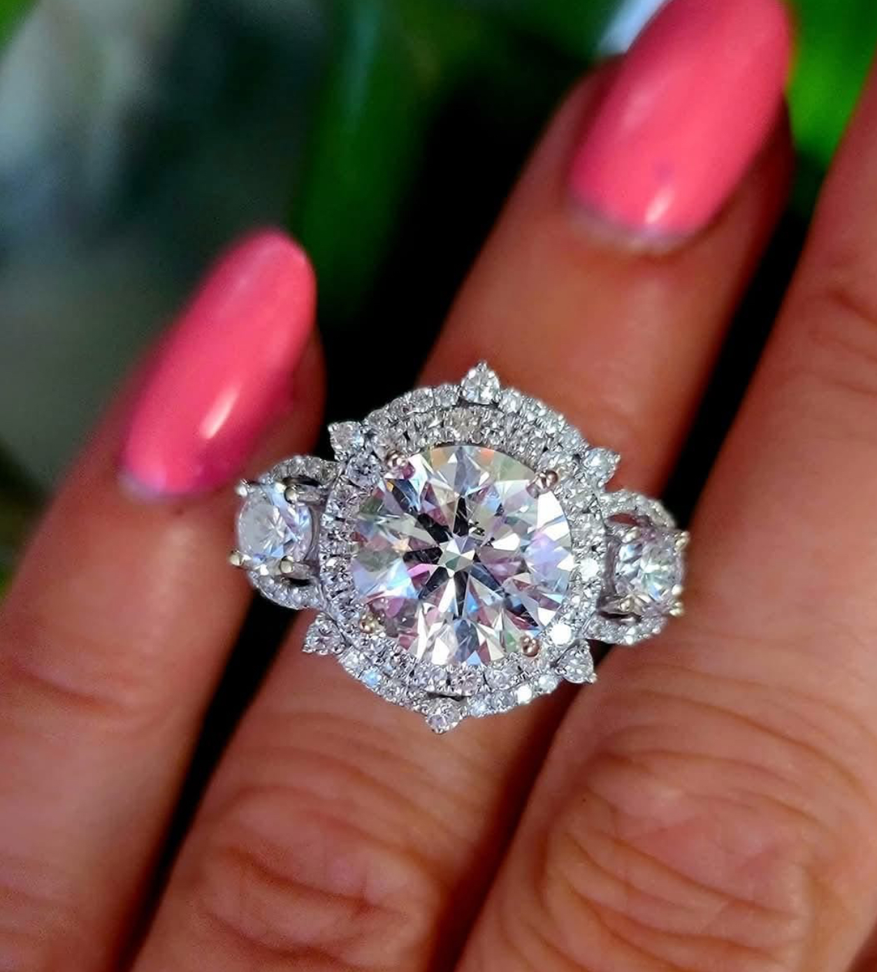 Hand-selected rare stone from The Fine Diamond